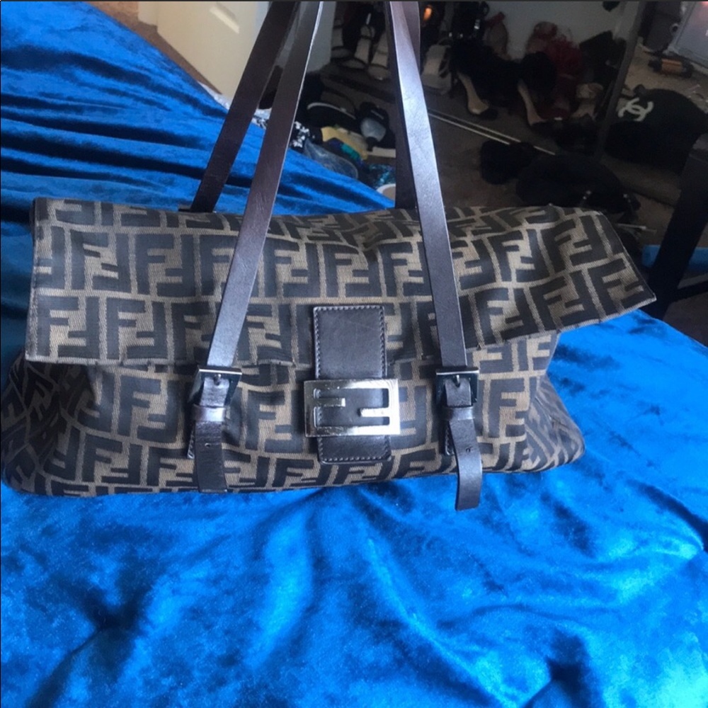 Authentic Fendi Zucca Print Bag